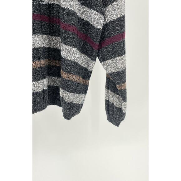 David Taylor Multicolor Men's Vintage 90's Sweater 100% Acrylic - Size XL - Picture 2 of 4